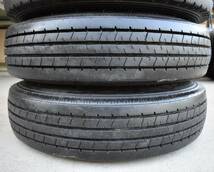 送料無料 195/85R16 スチールホイール付き TK 16×5.5j 116.5 8TC 5穴両面再塗装 6本 セットいすゞエルフマツダタイタン 日産アトラス用_画像8