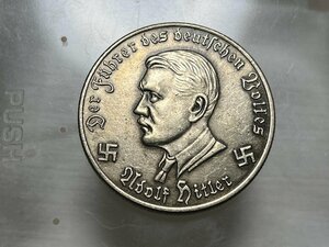 レプリカ オーストリア 1シリング ドイツ第三帝国 硬貨 コイン銀貨 1934~38 飾り ペンダント ジュエリーお守りに H02 アドルフヒトラー