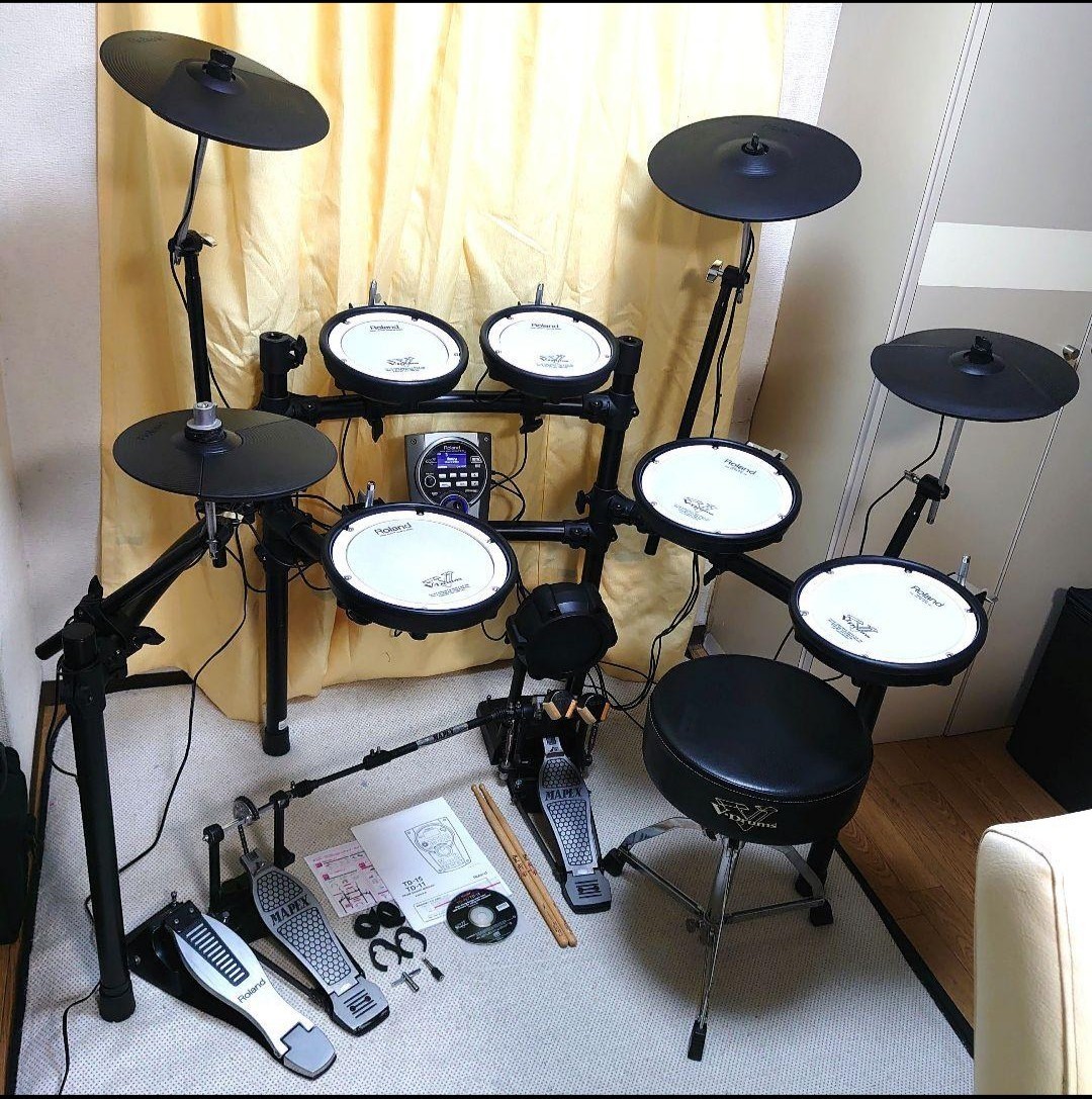 美品 Roland V-Drums TD-15 カスタム ローランド 電子ドラム | JChere