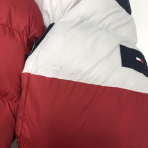 【中古】TOMMY HILFIGER トミー ヒルフィガー ダウンジャケット サイズL ワンポイントフラッグ[240091311391]_画像4