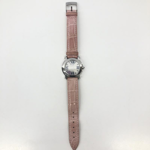 [ used ]Chopard happy sport 8509 quartz shell face 5P pink sapphire Chopard [240066124676]