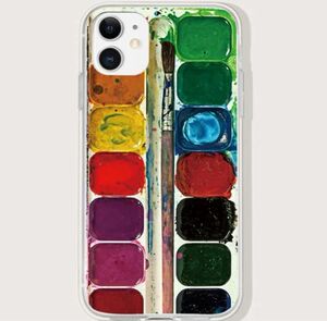 iPhone14ケース 絵の具型