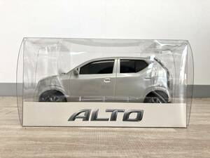 [ unused beautiful goods ] Suzuki ALTO Novelty color sample minicar 8 generation Alto HA36S white pearl × gray back door two-tone [ not for sale ]