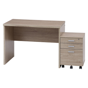  living desk + key attaching desk in chest white oak color [ new goods ][ free shipping ( one part region excepting )]