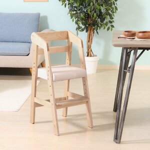  natural tree made baby chair high chair natural [ new goods ][ free shipping ]( Hokkaido Okinawa remote island postage separately )