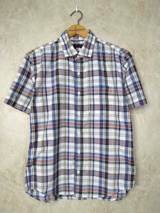 THE NORTH FACE S/S BASIC SHIRT◆メンズSサイズ/白/えんじ色/青/半袖シャツ/アウトドア/登山/ショートスリーブ/NT20165