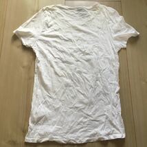 【送料無料】H&M 半袖Tシャツ 白　M_画像6
