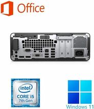 【サポート付き】HP 600G3 Windows11 大容量SSD:1TB 大容量メモリー:8GB Office 2019 Core i5 & 最新版 ゲーミングマウス X9 USB有線_画像4