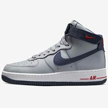 23cm●NIKE ナイキ エア フォース 1 ハイ W AIR FORCE 1 HIGH QS グレー ネイビー　DZ7338-001 AF_画像2