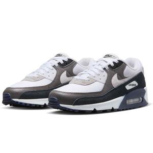 26cm●NIKE ナイキ エア マックス 90 AIR MAX 90 白 紺 グレー DZ3522-002 スニーカー 