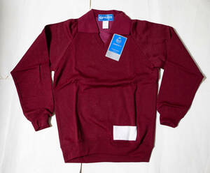  gym uniform * goldwyn school jersey outer garment dark red M unused goods prompt decision!