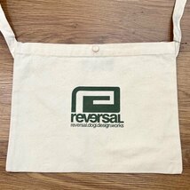 REVERSAL リバーサル■送料込■BIGMARK キャンバス サコッシュ バッグ■ナチュラル■トートバッグ 格闘技 ネイタル キャンプ アウトドア_画像3