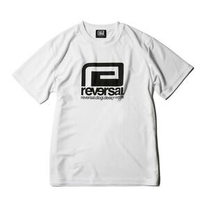 REVERSAL リバーサル■送料込■速乾性■BIG MARK ドライ Ｔシャツ■白L■東京ブランド 格闘技 100a ニューエラ スクランブル rvca sy3 nike