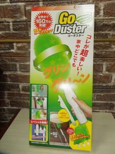 ♪♪未開封品♪♪ショップジャパン/Go Duster 毎分300回転のスピンロールで手軽にホコリとサヨウナラ！♪♪