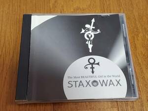 (CDシングル) Prince●プリンス / The Most Beautiful Girl In The World STAXOWAX アメリカ盤