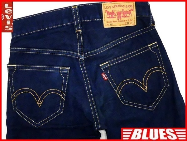 即決★リーバイス901★W31 濃紺 ローライズ ジーンズ Levis メンズ ボタンフライ ストレート デニム ジーパン ボトムス パンツ