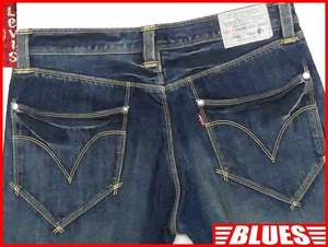 即決★リーバイス★W34 エンジニアジーンズ Levis メンズ 立体裁断 エンジニアド デニム パッチ ジーパン ローライズ パンツ ボトムス