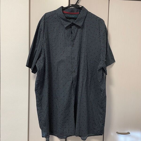 ペリーエリス perry ellis コットン柄シャツ