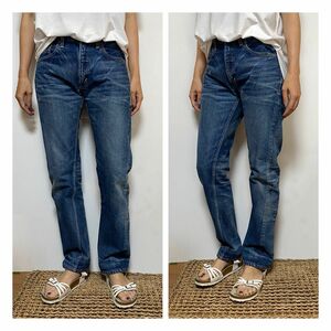 orslow107IVY FIT DENIM☆ デニムパンツ☆ストレートデニム☆色落ち加工