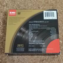 唯|CD2枚組 EMI Classics/EU盤 カラヤン｜ヨハン・シュトラウス2世 こうもり [7243 5 67153 2 5]_画像2