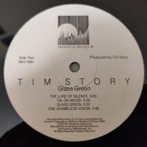 唯|LP US盤 ティム・ストーリー[Tim Story]｜Glass Green ［WH-1061］_画像4