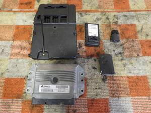  Renault Sport Megane RS MF4R2 latter term engine body computer ECU BCM card key Set [B]