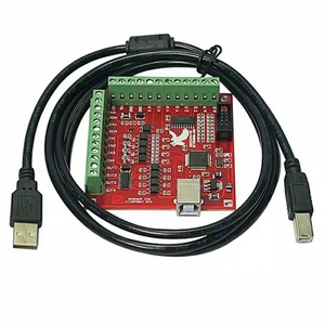 ●CNC関連パーツ-USBブレークアウト基板MACH3 100 125khz 4 軸インタフェースボード 新品●
