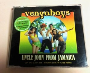 Vengaboys 「Uncle John From Jamaica」 UK盤 Enhanced CD