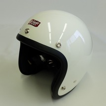 ブラック　Lサイズ　DIN MARKET　GREASER HELMETS 60’s PLAIN / スモールジェットヘルメット SG規格_画像7