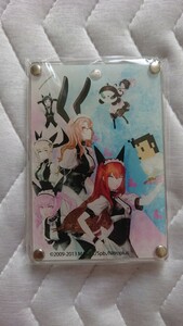 シュタインズ・ゲート STEINS;GATE 牧瀬紅莉栖 アクリルパスケース フェイリス メイド 