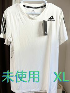 adidas アディダス　 半袖Tシャツ　白　ホワイト