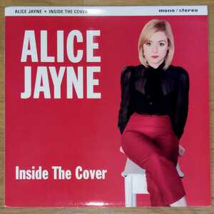 貴重盤・新品・ポスター付 / ALICE JAYNE - INSIDE THE COVER (UK Rollin' ltd LP レコード) / 超極上 UK Gal ロカビリー / レコードホップ