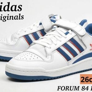 adidas メンズ　26cm FORUM 84 LOW ADV オリジナルス　スケートボーディング【GW3135】