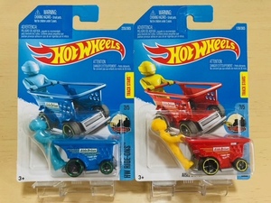 HOTWHEELS AISLE DRIVER shopping cart アイル・ドライバー ショッピングカート 2台 2色 LEGO レゴ レゴブロック レゴ人形 ミニフィギュア