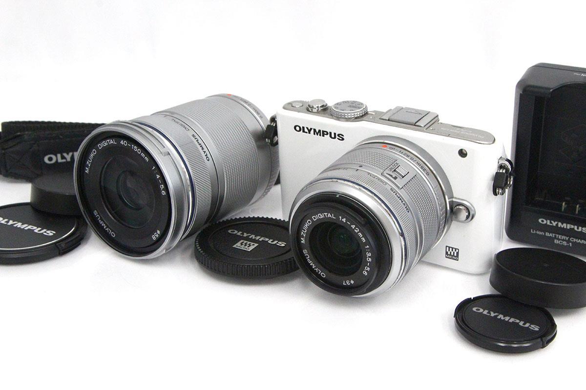 オリンパス OLYMPUS PEN Lite E-PL3 ダブルズームキット オークション