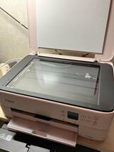 【美品◆動作良好】Canon プリンター A4インクジェット複合機 PIXUS TS5430 ピンク テレワーク向け 4色・一体型 2022年11月購入_画像3