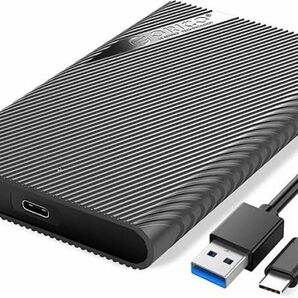 Orico USB3.1gen1 2.5インチHDDケース+WesternDigital 中古HDD ケーブル&静電気防止袋つき