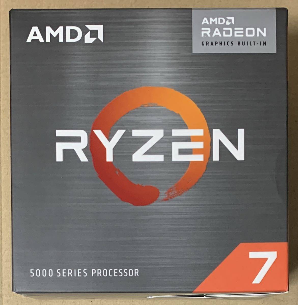 人気満点 新品未開封 AMD Ryzen 7 5700X BOX 国内正規品 PCパーツ