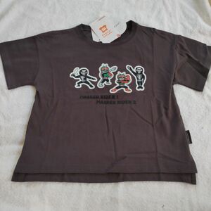 仮面ライダー ショッカー 半袖Tシャツ 110 濃灰