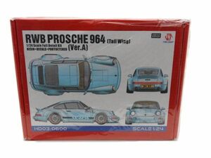 HOBBY DESIGN 1/24 RWB ポルシェ 964 ティルウイング Ver.A フルディティール キット 自動車模型 レジン HD03-0600