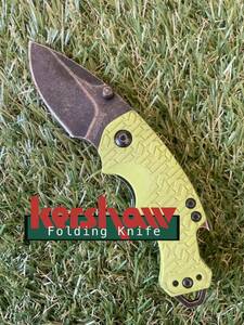 KERSHAW #009 【Shiffle 8700LimeBW】カーショウ　折りたたみナイフ フォールディングナイフ