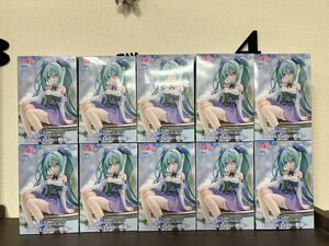 初音ミク ぬーどるストッパーフィギュア Flower Fairy 朝顔 10個セット 未開封