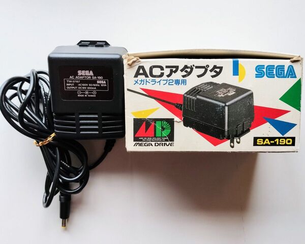 メガドライブ2 ACアダプター セガ