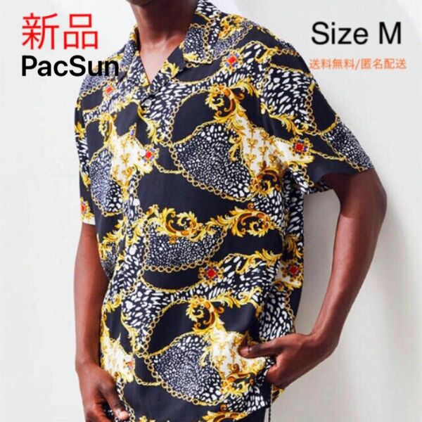 【新品】PACSUN Versace shirts Size M 