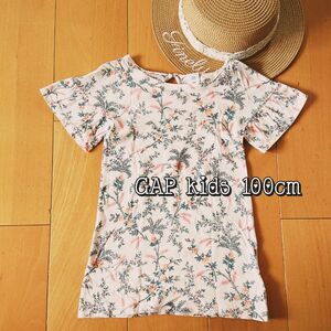 ＊GAP＊ ギャップ kids 3years 100cm 110cm ピンク 花柄 半袖Tシャツ