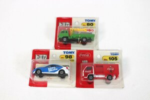 ◆未開封品◆ まとめ TOMY トミカ 3点セット 傷み　カーゴトラック/セリカ レーシングタイプ/コカ・コーラ ルートトラック (2732795)