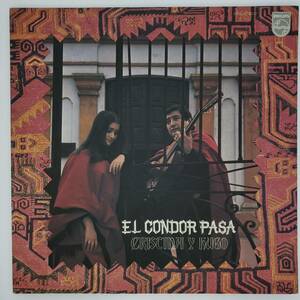 良盤屋◆LP◆クリスティーナとウーゴ/コンドルは飛んで行く☆Cristina Y Hugo/El Condor Pasa/1975☆プロモ盤◆Latin, Folk, World◆P-4526