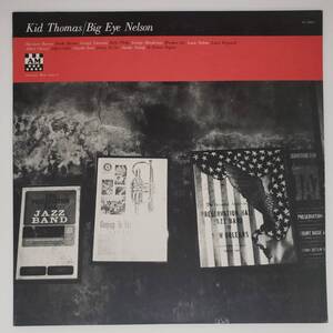 良盤屋◆LP◆Jazz:キッド・トーマス/ビッグ・アイ・ネルソン☆Kid Thomas/Big Eye Nelson/1978◆Dixieland◆J-3387