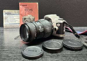 Canon EOS Kiss キャノン + SIGMA 70-300mm 1:4-5.6 DL MACRO フィルムカメラ #1858