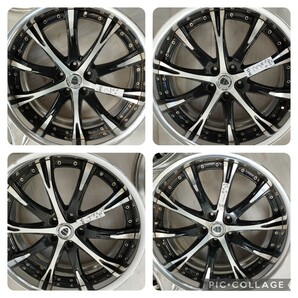 ワーク シュバート WORK SCHWERT SW4 20インチ 20x8.5J+25 114.3-5H ホイールのみ4本セットの画像10